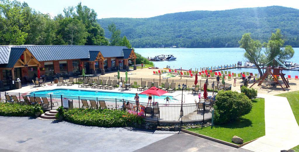 Scotty'S Lakeside Resort Lake George Exterior foto